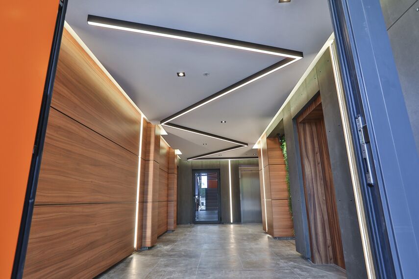 ConceptWall 50 Façades, CS 77 Panel Door Doors and ConceptSystem 77 Windows - Ruhouse located in Sofia, Bulgaria