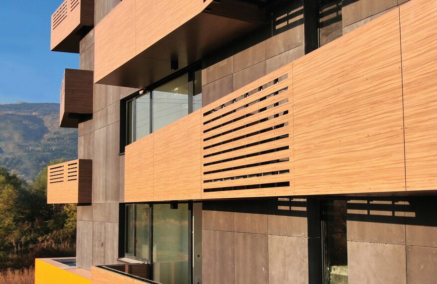 ConceptWall 50 Façades, CS 77 Panel Door Doors and ConceptSystem 77 Windows - Ruhouse located in Sofia, Bulgaria