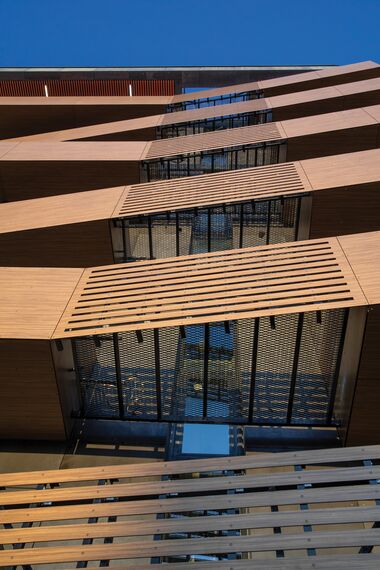 ConceptWall 50 Façades, CS 77 Panel Door Doors and ConceptSystem 77 Windows - Ruhouse located in Sofia, Bulgaria
