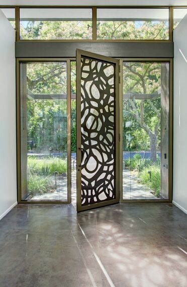 ConceptSystem 68 Pencereler, ConceptFolding 77 Sürme Sistemler ve ConceptSystem 68 Kapılar - Modern Prairie House konumlanmış Sonoma Wine Country, Amerika Birleşik Devletleri