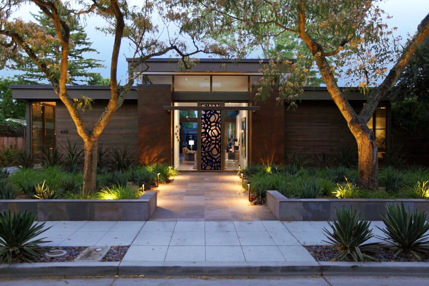 ConceptSystem 68 Pencereler, ConceptFolding 77 Sürme Sistemler ve ConceptSystem 68 Kapılar - Modern Prairie House konumlanmış Sonoma Wine Country, Amerika Birleşik Devletleri