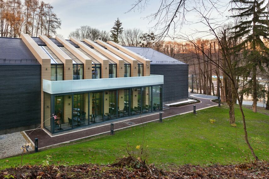 ConceptSystem 77 Windows and CW 50-HI Façades - Park Art of Rest located in Lviv, Ukraine