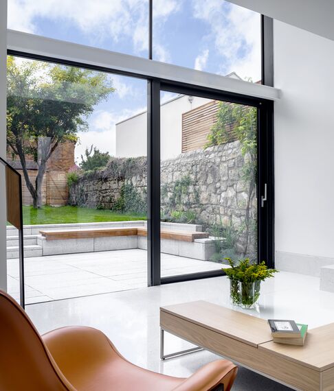 ConceptSystem 77 Doors, CW 50-SC Façades and ConceptPatio 130 Sliding & Folding - Newbridge Avenue located in Dublin, Ireland