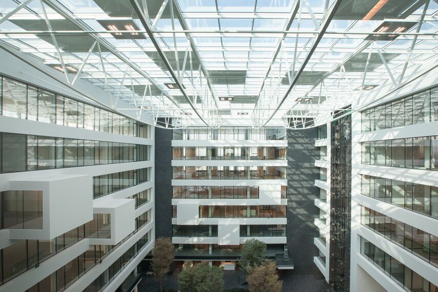 CW 50-SC Façades - Office building Gateway & Passport located in Zaventem, Belgium