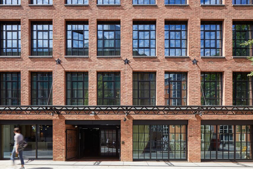 ConceptPatio 130 Sliding & Folding, SlimLine 38 Doors and ConceptWall 50 Façades - The Curtain Hotel located in London, United Kingdom
