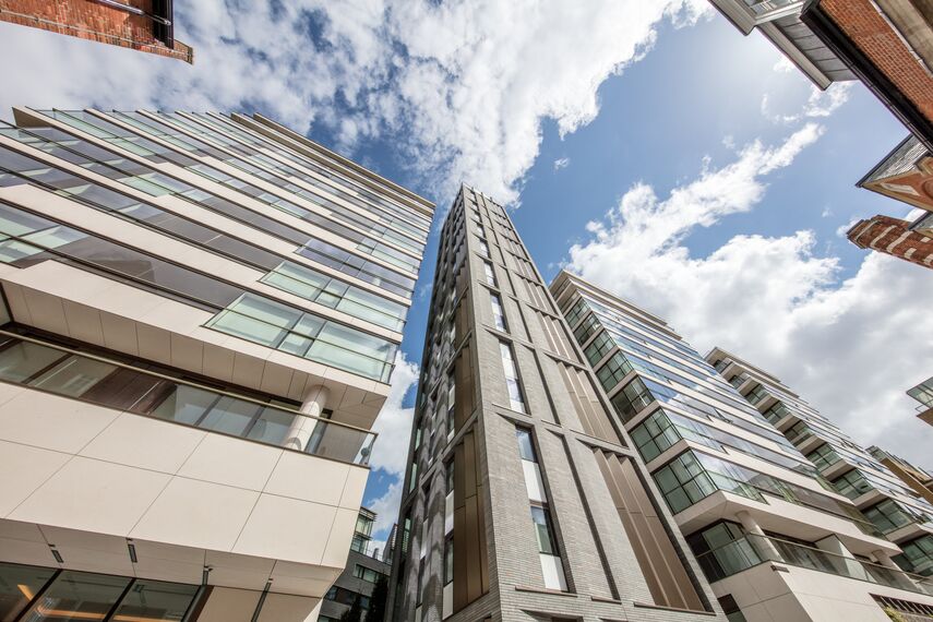 ConceptSystem 68 Windows, ConceptWall 60 Façades, ConceptPatio 130 Sliding & Folding, ConceptSystem 77 Windows, ConceptSystem 77 Doors and ConceptWall 50 Façades - One Tower Bridge located in London, United Kingdom