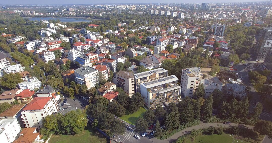 HiFinity Sliding & Folding and SlimLine 38 Ferro Windows - One Charles de Gaulle located in Bucharest, Romania