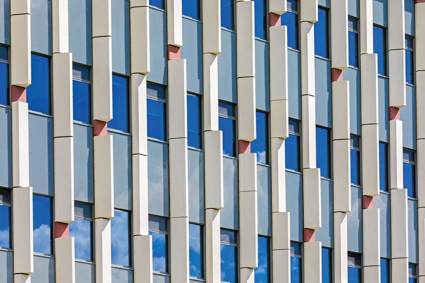 CW 50-FP Façades and ConceptWall 50 Façades - Life Sciences Centre of Vilnius University (JGMC) located in Vilnius, Lithuania
