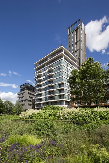 ConceptSystem 68 Windows, ConceptWall 60 Façades, ConceptPatio 130 Sliding & Folding, ConceptSystem 77 Windows, ConceptSystem 77 Doors and ConceptWall 50 Façades - One Tower Bridge located in London, United Kingdom