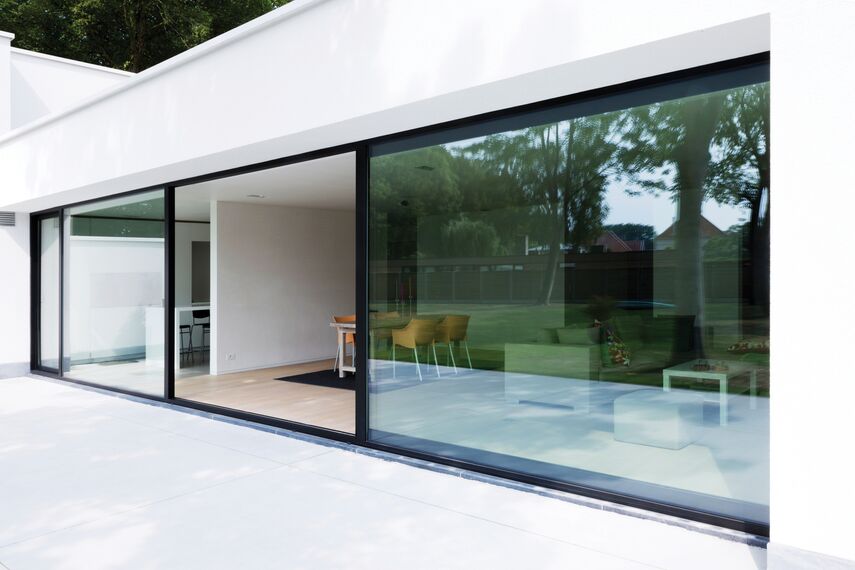 ConceptPatio 130 Sliding & Folding and ConceptSystem 77 Windows - House Private House Brugge 3 located in Brugge, Belgium