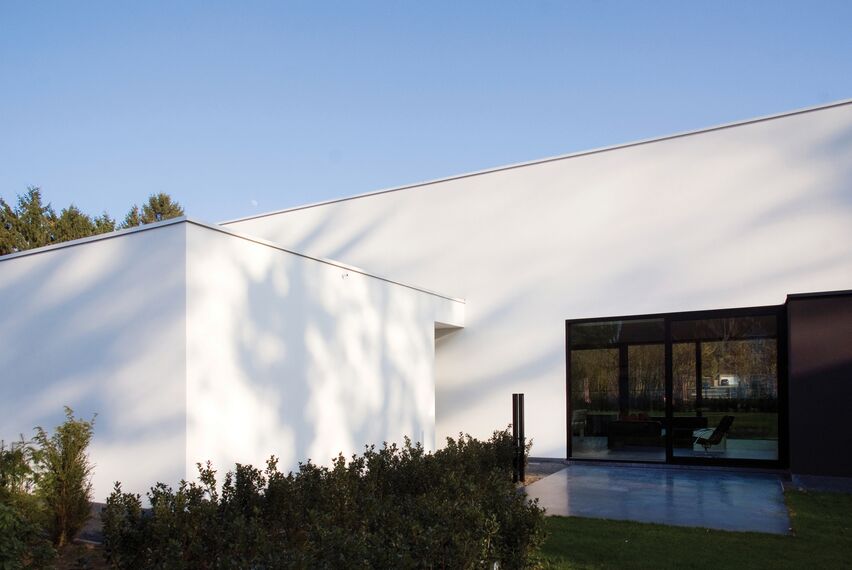 ConceptWall 50 Façades, CS 77 Standard Doors and CS 77 Doors - House Private House Herentals 2 located in Herentals, Belgium