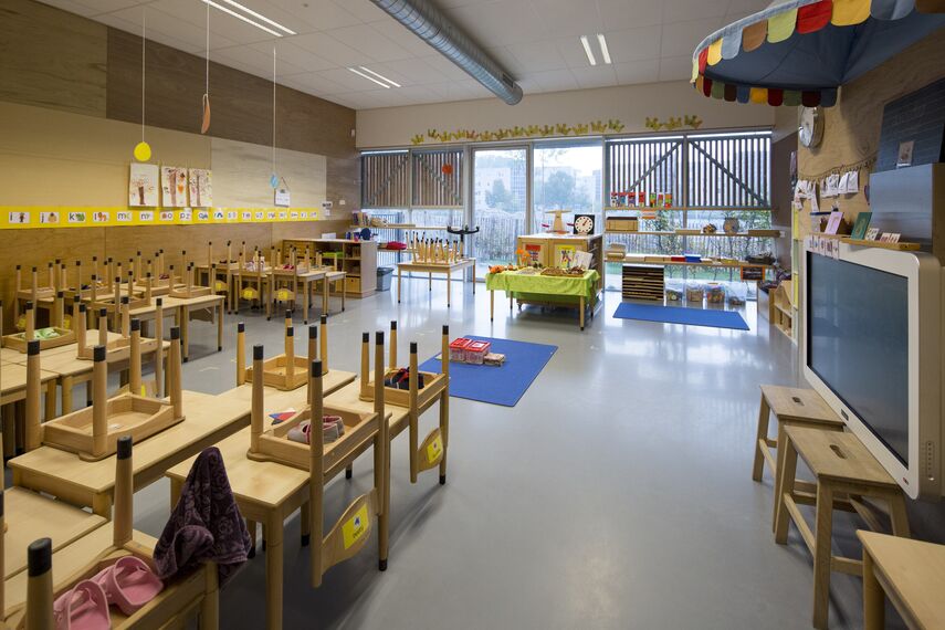 CS 38-SL (c) Cancelled Systems and SlimLine 38 Windows - Boarding school Children's Campus Zuidas located in Amsterdam, The Netherlands