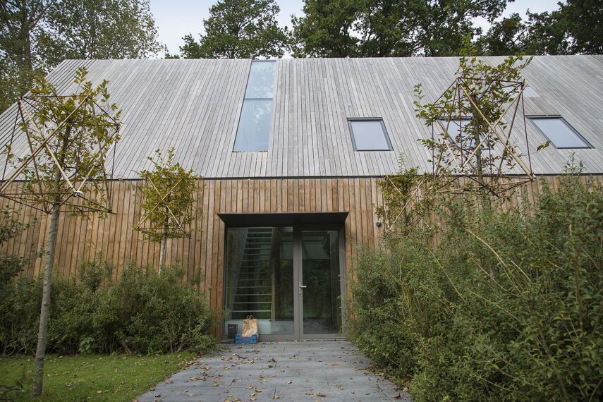 CS 86-HI (c) Cancelled Systems, ConceptWall 50 Façades and HiFinity Sliding & Folding - Villa Forest villa Voorschoten located in Voorschoten, The Netherlands