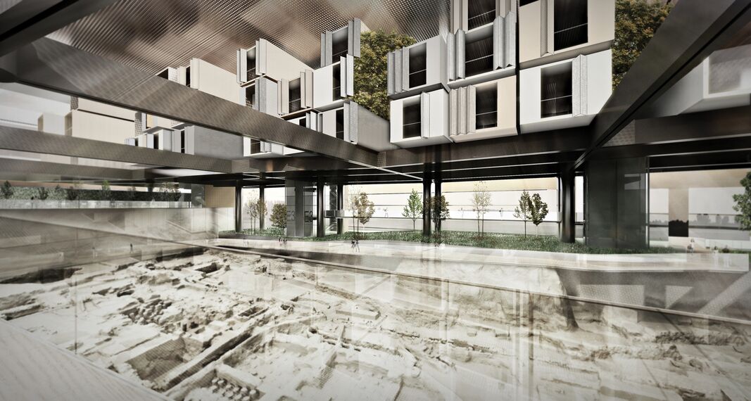 ConceptWall 50 Giydirme Cepheler ve ConceptSystem 68 Kapılar - Museum Antakya Müze Otel konumlanmış Hatay, Türkiye