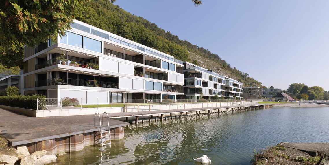 CS 86-HI (c) Cancelled Systems and ConceptWall 50 Façades - Beaurivage Apartments located in Biel, Switzerland