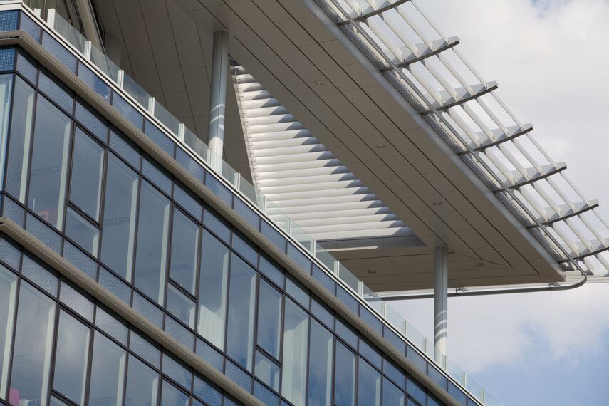 ConceptWall 50 Façades and CW 50-HI Façades - Business center T-Mobile Business Centre located in Warsaw, Poland