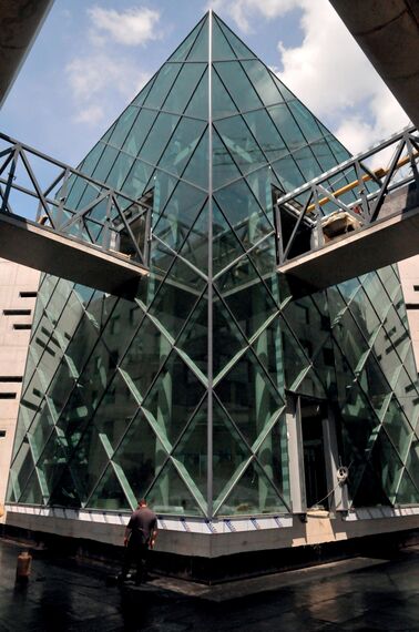 ConceptWall 50 Façades - Treasury of National Bank of Georgia located in Tbilisi, Georgia