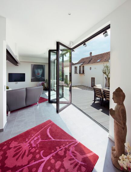 ConceptFolding 77 Sliding & Folding - Private House Luzarches located in Luzarches, France