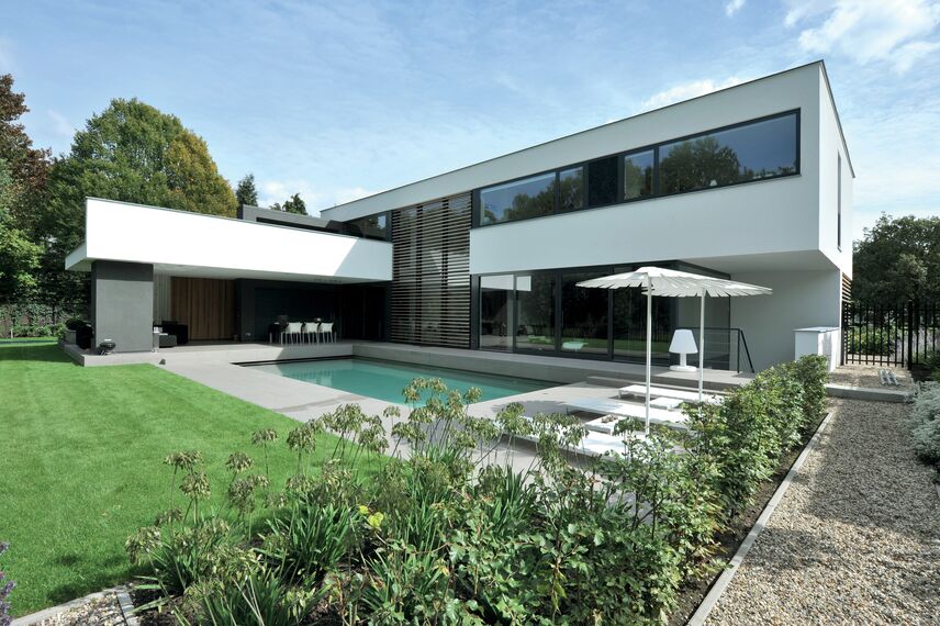 ConceptSystem 68 Doors and ConceptSystem 68 Windows - Villa Oisterwijk located in Oisterwijk, The Netherlands