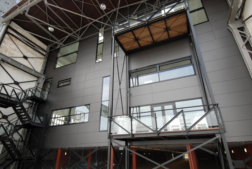 ConceptSystem 68 Doors, CS 38-SL (c) Cancelled Systems, ConceptWall 50 Façades, CS 38-SL (c) Cancelled Systems and ConceptSystem 68 Windows - Office building De Drie Rivieren located in Ridderkerk, The Netherlands