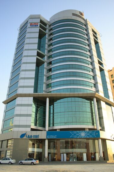 ConceptWall 50 Façades and CW 50-HL Façades - Office building Addax Tower located in Seef Area, Bahrain
