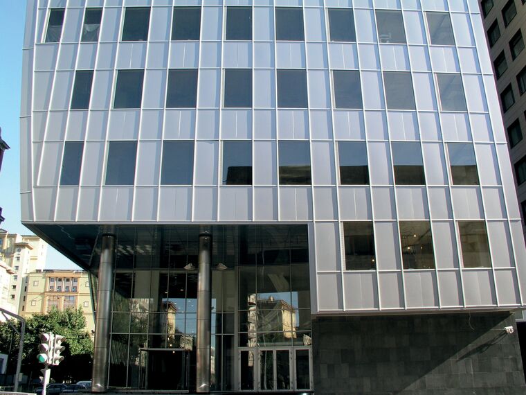 Office building Capital Tower located in Moscow, Russia