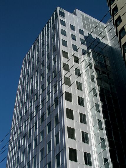 Office building Capital Tower located in Moscow, Russia