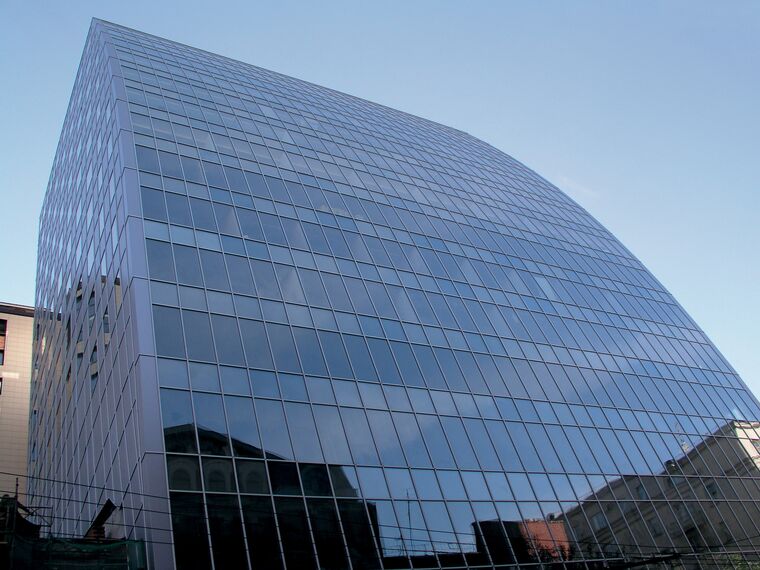 Office building Capital Tower located in Moscow, Russia