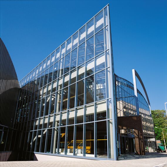 ConceptWall 60 Façades and ConceptWall 50 Façades - Economic Academy located in Kraków, Poland