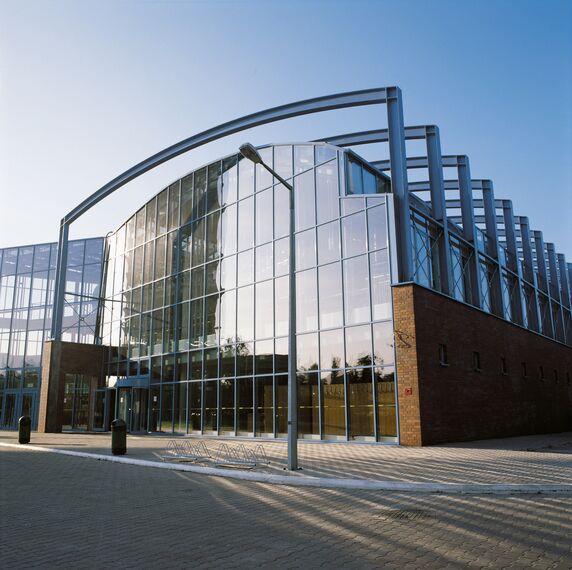 ConceptWall 60 Façades and ConceptWall 50 Façades - Economic Academy located in Kraków, Poland