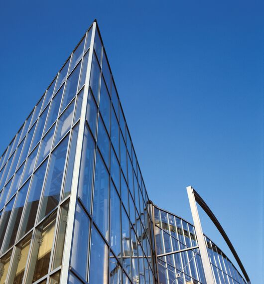 ConceptWall 60 Façades and ConceptWall 50 Façades - Economic Academy located in Kraków, Poland