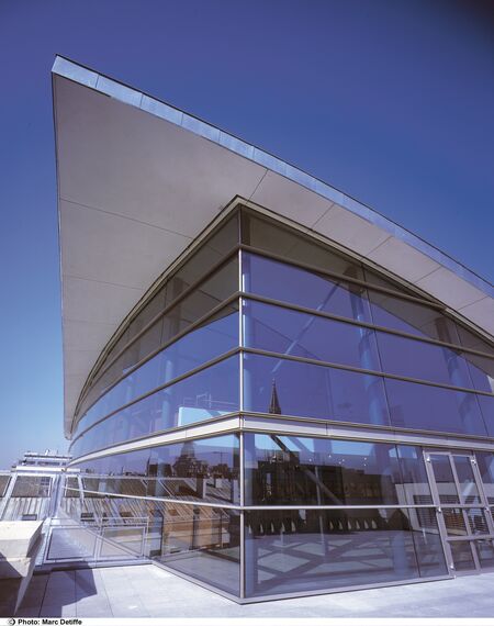 ConceptWall 50 Façades - Brussels Parliament located in Brussels, Belgium