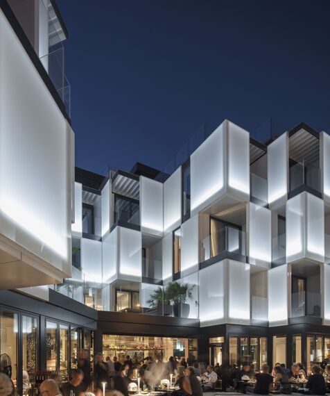 ConceptSystem 68 Windows, ConceptFolding 77 Sliding & Folding and CS 77 Fire Proof Doors - Hotel Sir Joan located in Ibiza, Spain