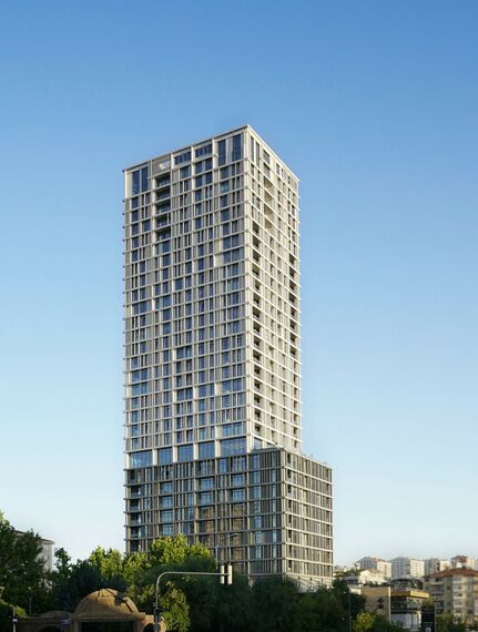 ConceptWall 50 Giydirme Cepheler, ConceptSystem 68 Pencereler ve ConceptSystem 59 Pencereler - Kumru Ankara konumlanmış Ankara, Türkiye