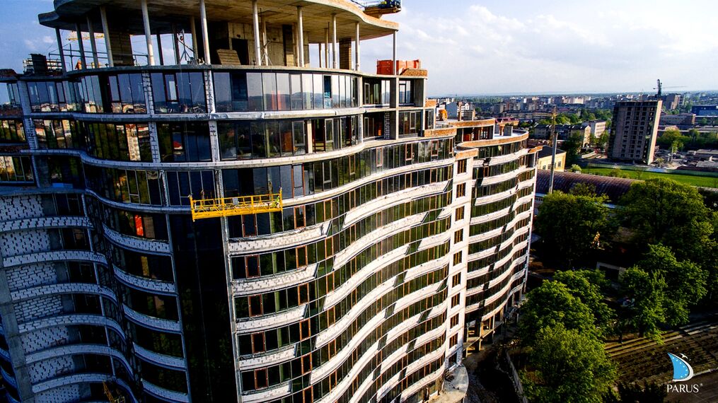 MasterLine 8-HI Doors and CW 50-HI Façades - Parus located in Ivano-Frankivsk, Ukraine