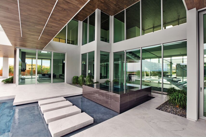 ConceptSystem 77 Doors and ConceptSystem 77 Windows - Painted Feather located in Las Vegas, United States of America