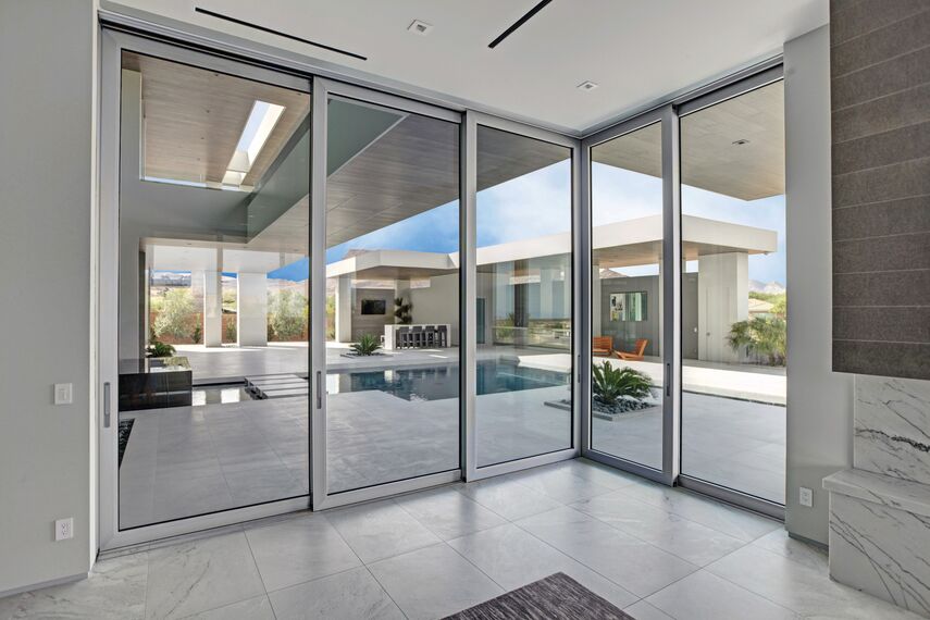 ConceptSystem 77 Doors and ConceptSystem 77 Windows - Painted Feather located in Las Vegas, United States of America