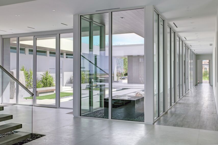 ConceptSystem 77 Doors and ConceptSystem 77 Windows - Painted Feather located in Las Vegas, United States of America