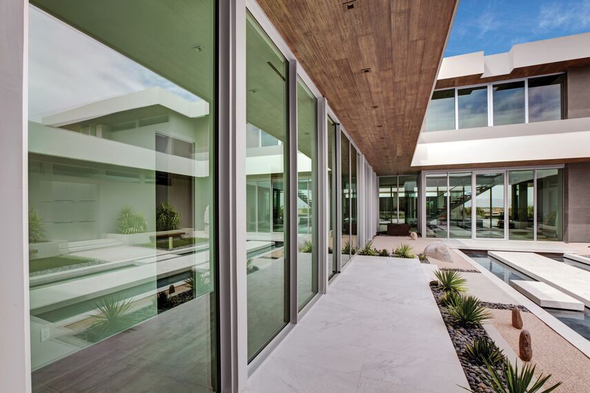 ConceptSystem 77 Doors and ConceptSystem 77 Windows - Painted Feather located in Las Vegas, United States of America