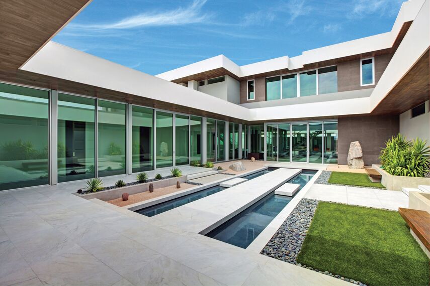 ConceptSystem 77 Doors and ConceptSystem 77 Windows - Painted Feather located in Las Vegas, United States of America