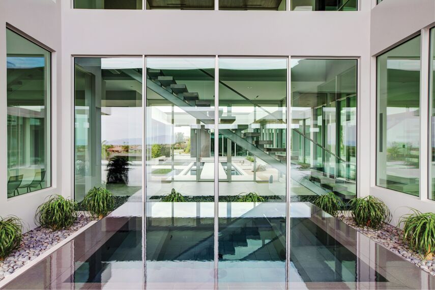 ConceptSystem 77 Doors and ConceptSystem 77 Windows - Painted Feather located in Las Vegas, United States of America