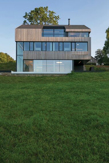 HiFinity Sliding & Folding, CS 77 Standard Windows, CS 77 Windows, CW 50-SC Façades and CW 50-HI Façades - Private House Stavelot 1 located in Stavelot, Belgium