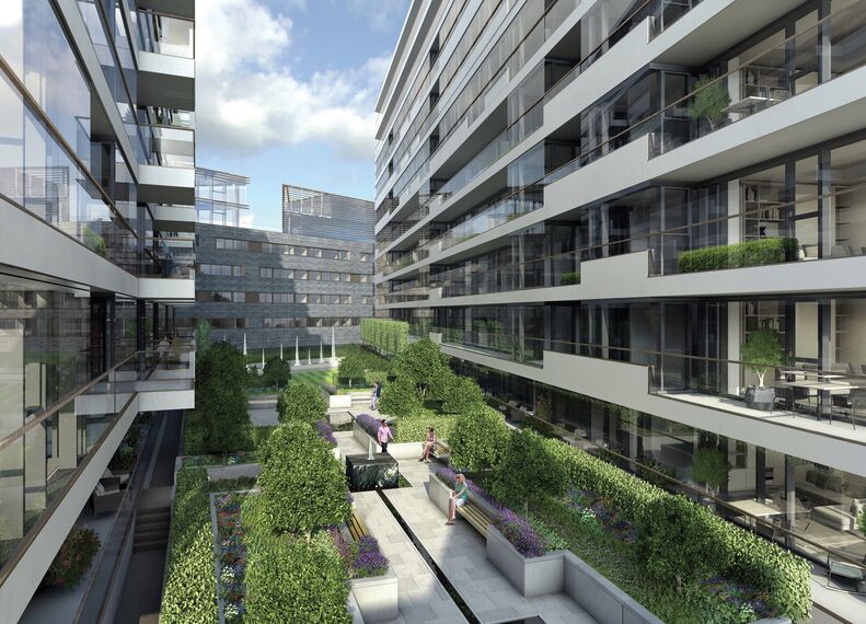 One Tower Bridge konumlanmış London, Birleşik Krallık