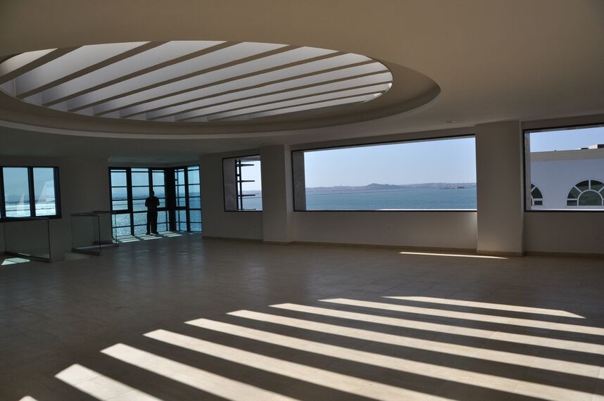 ConceptWall 50 Façades, ConceptSystem 77 Doors, ConceptSystem 77 Windows, CW 86 Standard Façades and CW 86-EF Façades - German Embassy located in Tunis, Tunisia