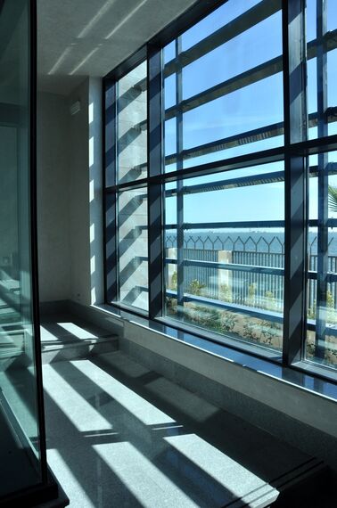 ConceptWall 50 Façades, ConceptSystem 77 Doors, ConceptSystem 77 Windows, CW 86 Standard Façades and CW 86-EF Façades - German Embassy located in Tunis, Tunisia