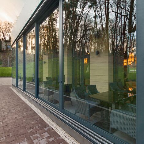 ConceptSystem 77 Windows and CW 50-HI Façades - Park Art of Rest located in Lviv, Ukraine