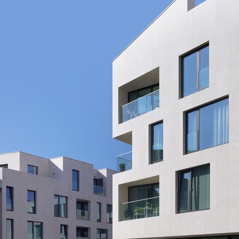 ConceptSystem 77 Doors, ConceptPatio 130 Sliding & Folding, CW 50 Standard Façades and CW 50 Façades - Residental/Project Annonciaden located in Wijnegem, Belgium