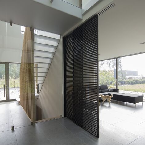CS 86-HI (c) Cancelled Systems, ConceptWall 50 Façades and HiFinity Sliding & Folding - Villa Forest villa Voorschoten located in Voorschoten, The Netherlands