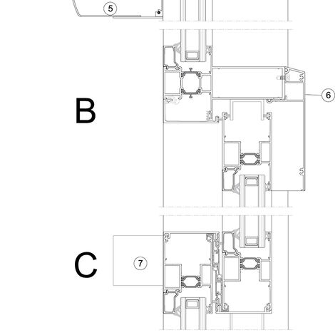 ConceptSystem 77 Kapılar, ConceptFolding 77 Sürme Sistemler ve ConceptWall 50 Giydirme Cepheler - Phılıps Lıght Tower Lofts konumlanmış Eindhoven, Hollanda