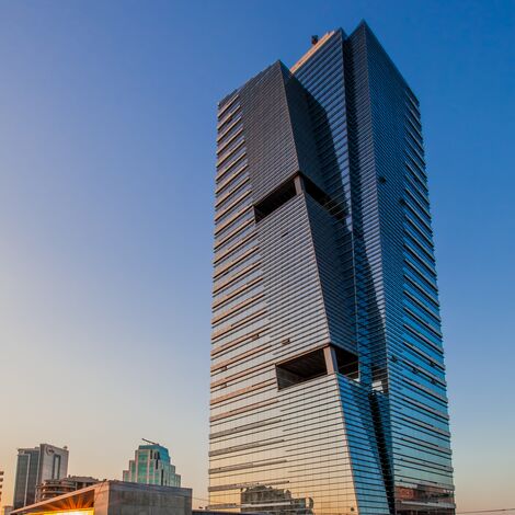 CW 50-SC Façades - Business center Paragon Tower located in Ankara, Turkey